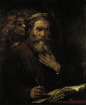 Rembrandt “Der Evangelist Matthäus“ 67 x 88.5 cm