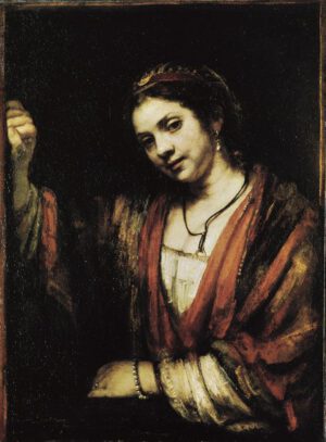 Rembrandt “Bildnis der Hendrickje Stoffels“ 438 x 359 cm