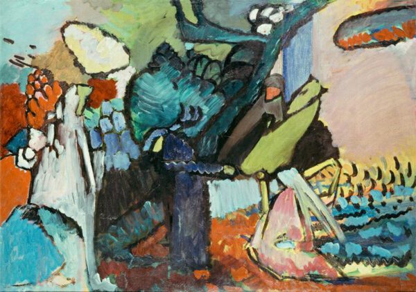 Wassily Kandinsky "Improvisation" 96 x 70 cm
