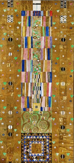 Gustav Klimt "Dekoratives Panneau (Der Ritter)" 91 x 139 cm