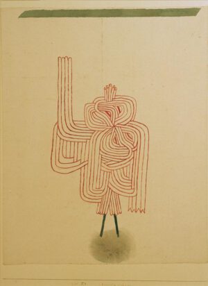 Paul Klee "Gespenster-Schwur" 37 x 47 cm