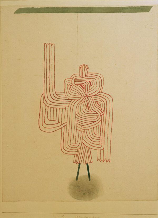 Paul Klee "Gespenster-Schwur" 37 x 47 cm
