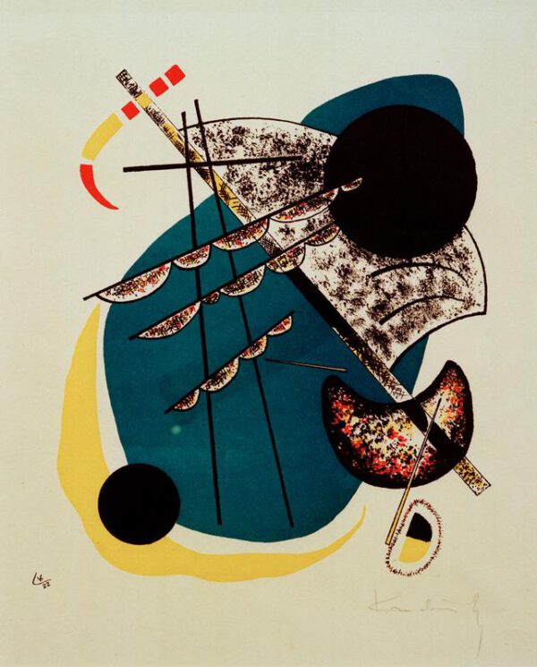 Wassily Kandinsky "Kleine Welten" 21 x 25 cm