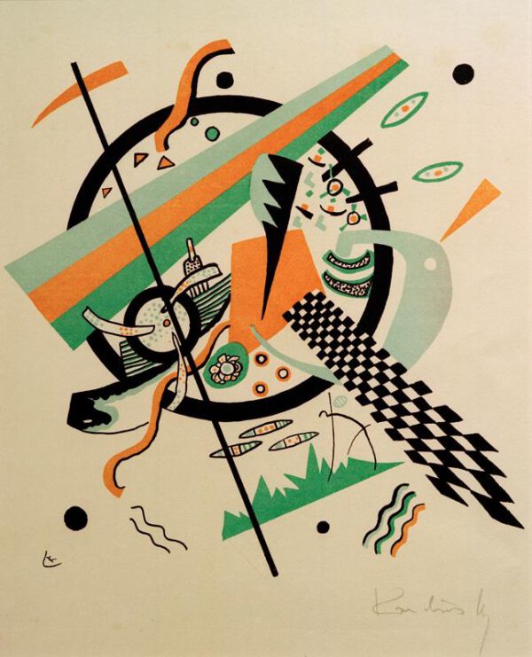 Wassily Kandinsky "Kleine Welten" 25 x 26 cm