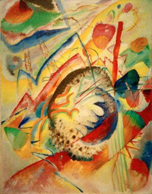 Wassily Kandinsky "Große Studie" 79 x 100 cm