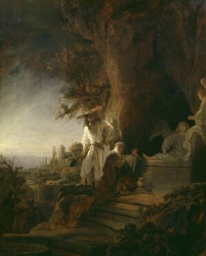 Rembrandt “Christus erscheint Maria Magdalena“ 72.2 x 96.2 cm