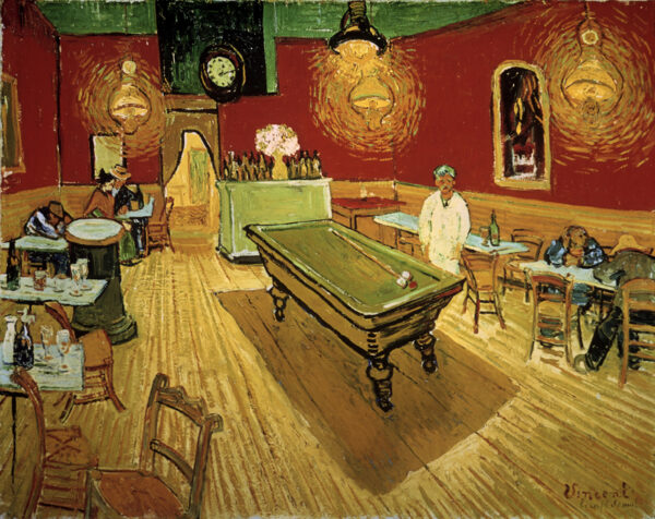 Vincent van Gogh “Das Nachtcafé an der Place Lamartine in Arles” 70 x 89 cm