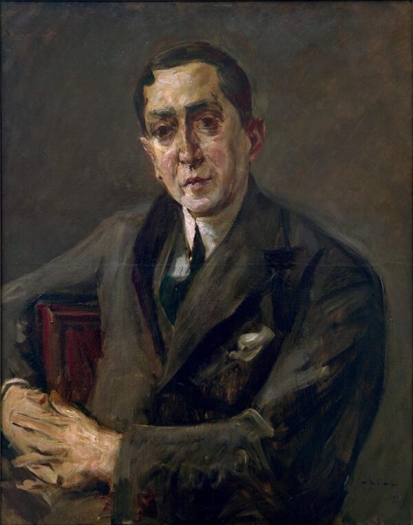 Max Liebermann "Porträt Carl Meinhard" 64 x 81 cm