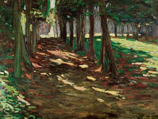 Wassily Kandinsky "Im Parkon Saint Cloud" 63 x 46 cm
