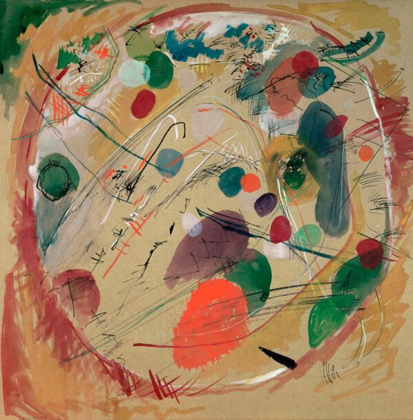 Wassily Kandinsky "Im Kreis" 49 x 49 cm