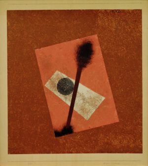 Paul Klee "Relativ wägbares" 31 x 34 cm