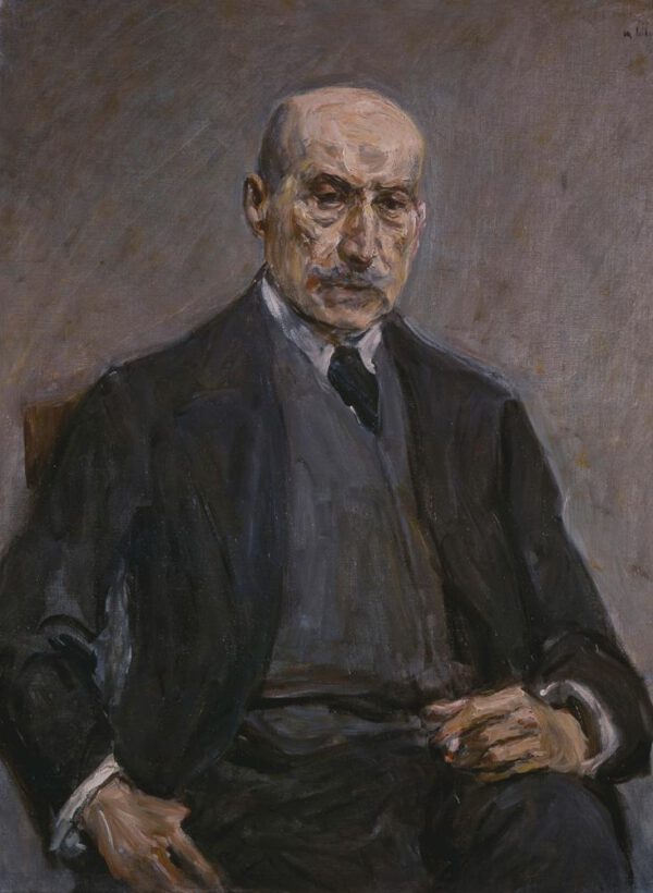 Max Liebermann "Selbstbildnis" 72 x 94 cm