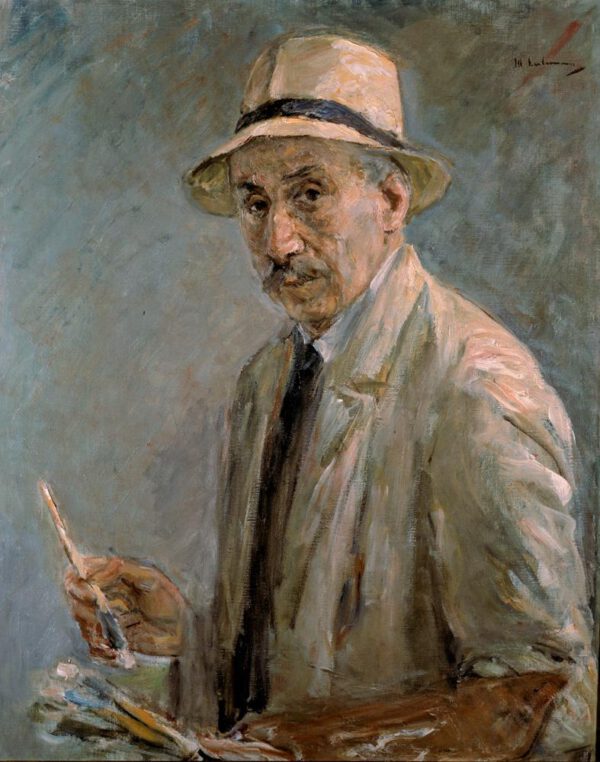 Max Liebermann "Selbstbildnis" 73 x 92 cm