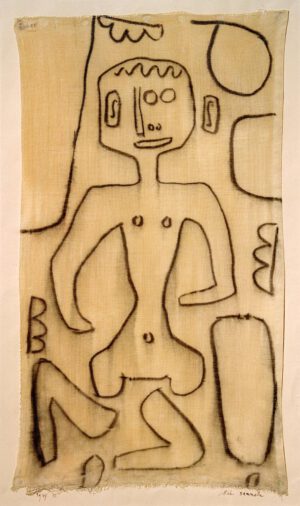 Paul Klee "Sich sammeln" 31 x 55 cm