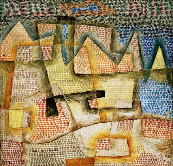 Paul Klee "Felsige Küste" 53 x 51 cm