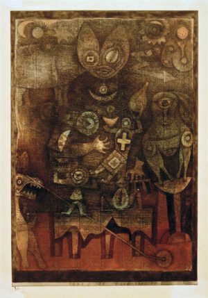 Paul Klee "Zaubertheater" 22 x 31 cm