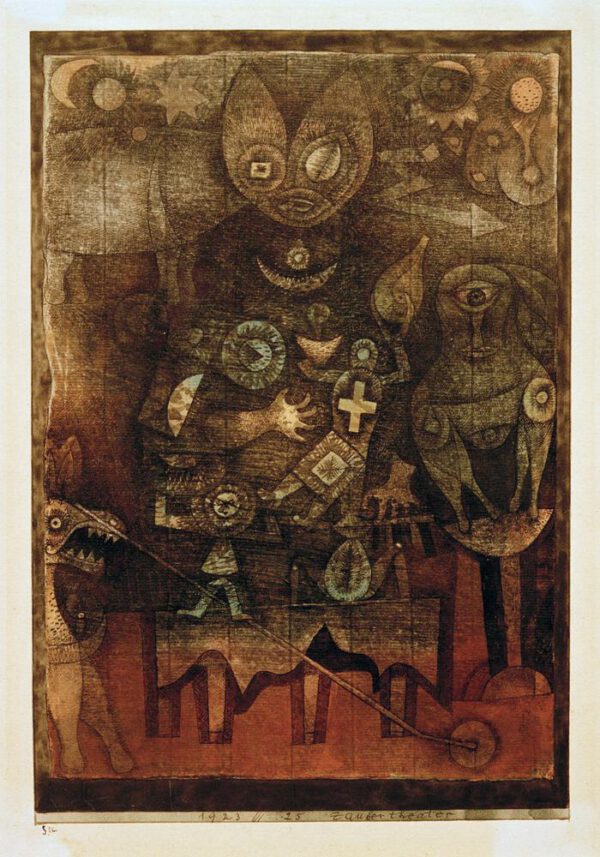Paul Klee "Zaubertheater" 22 x 31 cm