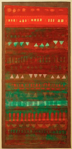 Paul Klee "Kleinglieder in Lagen" 17 x 36 cm