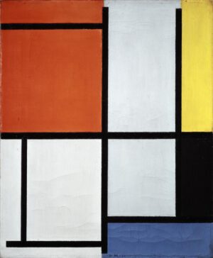 Piet Mondrian "Composition" 41 x 49 cm