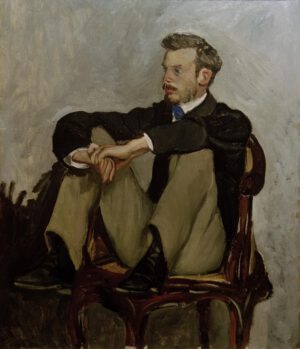 Auguste Renoir "Gemälde von Bazille" 51 x 62 cm