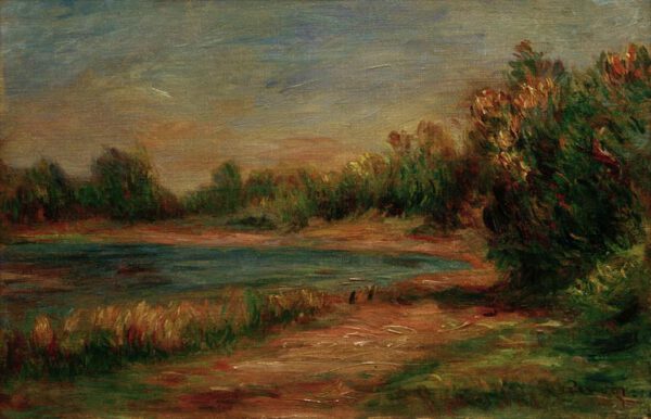 Auguste Renoir "Landschaft in Guernesey" 33 x 22 cm