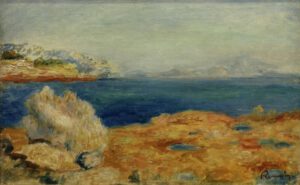 Auguste Renoir "Küstenlandschaft" 33 x 22 cm