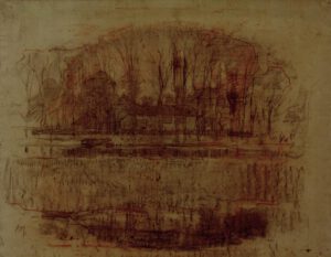 Piet Mondrian "Bauernhof Geinrust" 65 x 47 cm