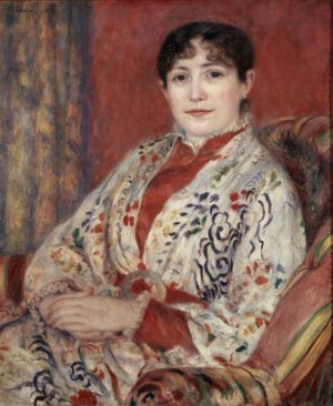 Auguste Renoir "Bildnis Madame Leriaux" 64 x 53 cm