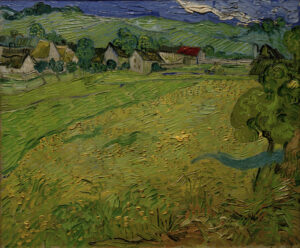 Vincent van Gogh “Blick auf Les Vessenots bei Auvers”, 55 x 65 cm