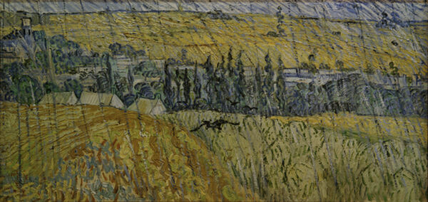Vincent van Gogh “Auvers bei Regen” 50,3 x 100,2 cm