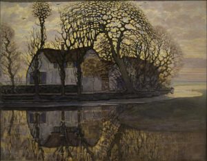 Piet Mondrian "Bauernhof bei Duivendrecht" 108 x 85 cm
