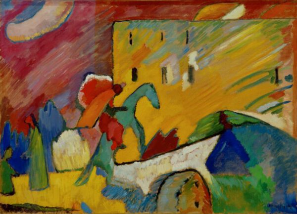 Wassily Kandinsky "Improvisation" 130 x 94 cm