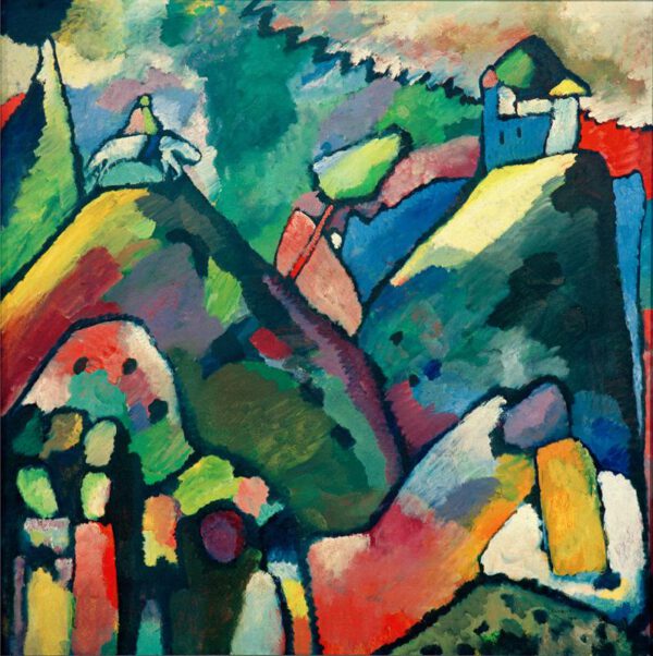 Wassily Kandinsky "Improvisation" 110 x 110 cm