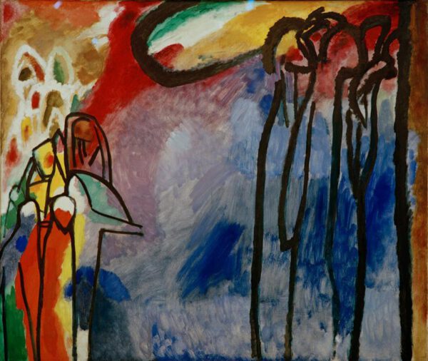 Wassily Kandinsky "Improvisation" 141 x 120 cm