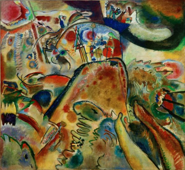 Wassily Kandinsky "Kleine Freuden" 119 x 109 cm