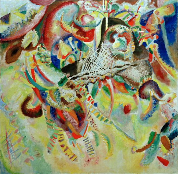 Wassily Kandinsky "Fuga" 129 x 129 cm