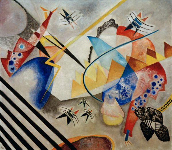 Wassily Kandinsky "Weißes Zentrum" 136 x 118 cm