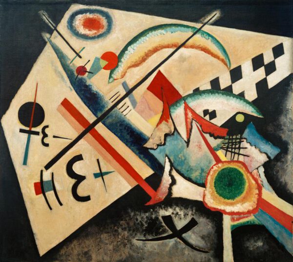Wassily Kandinsky "Weißes Kreuz" 110 x 100 cm