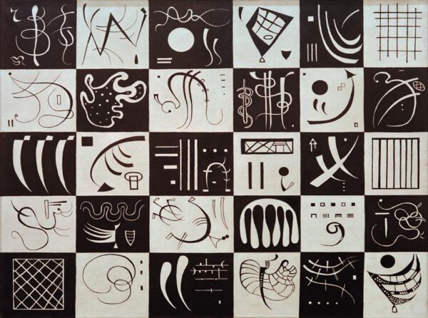 Wassily Kandinsky "Trente" 100 x 81 cm