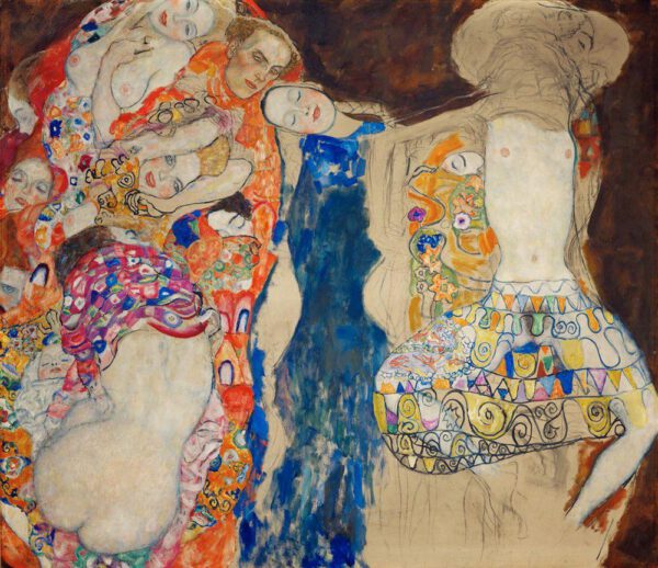Gustav Klimt "Die Braut" 190 x 166 cm