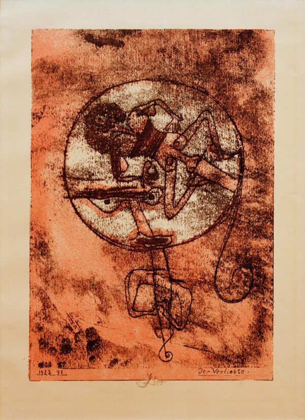Paul Klee "Der Verliebte" 19 x 27 cm