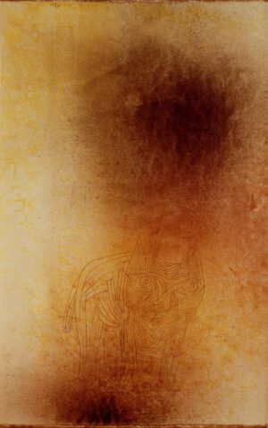 Paul Klee "Verachtetes Tier" 30 x 48 cm