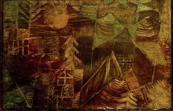 Paul Klee "Wald-Einsiedelei" 30 x 20 cm