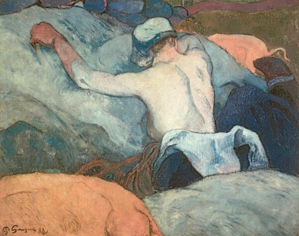 Paul Gauguin "Im Heu"  92 x 73 cm