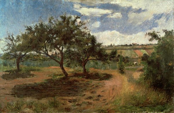 Paul Gauguin "Blühende Apfelbäume II"  100 x 65 cm