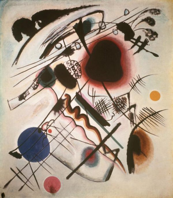 Wassily Kandinsky "Tache Noire" 120 x 137 cm