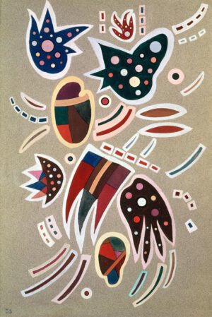 Wassily Kandinsky "Gouache" 31 x 46 cm