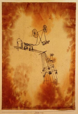 Paul Klee "Begegnung" 31 x 44 cm