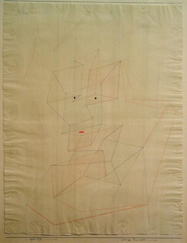 Paul Klee "Bange Einsicht" 47 x 61 cm