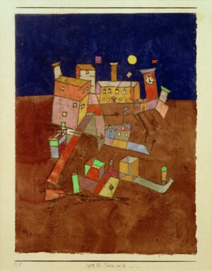 Paul Klee "Partie aus G." 24 x 33 cm